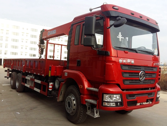 陜汽后雙橋隨車(chē)吊