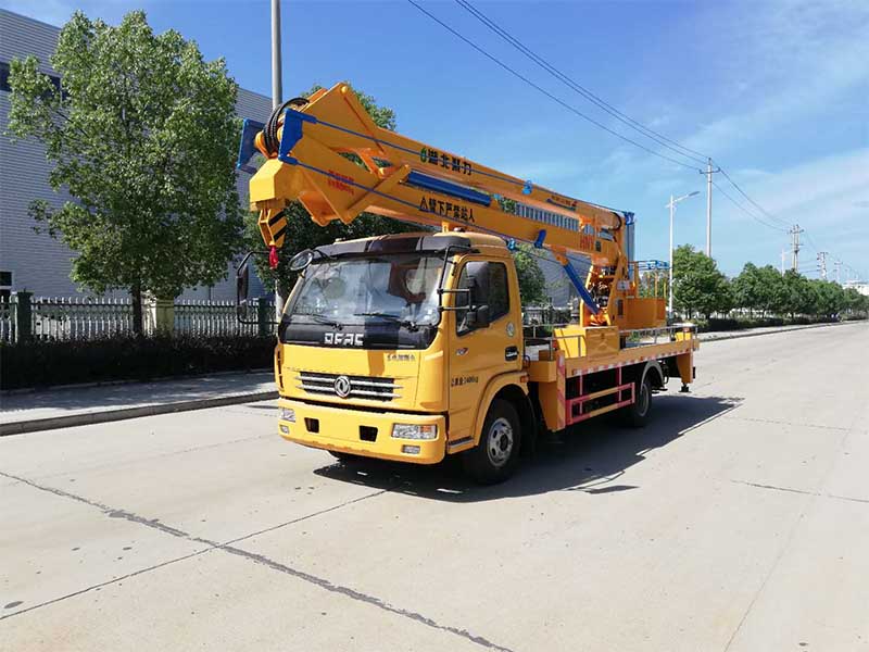 東風單排18米高空作業(yè)車