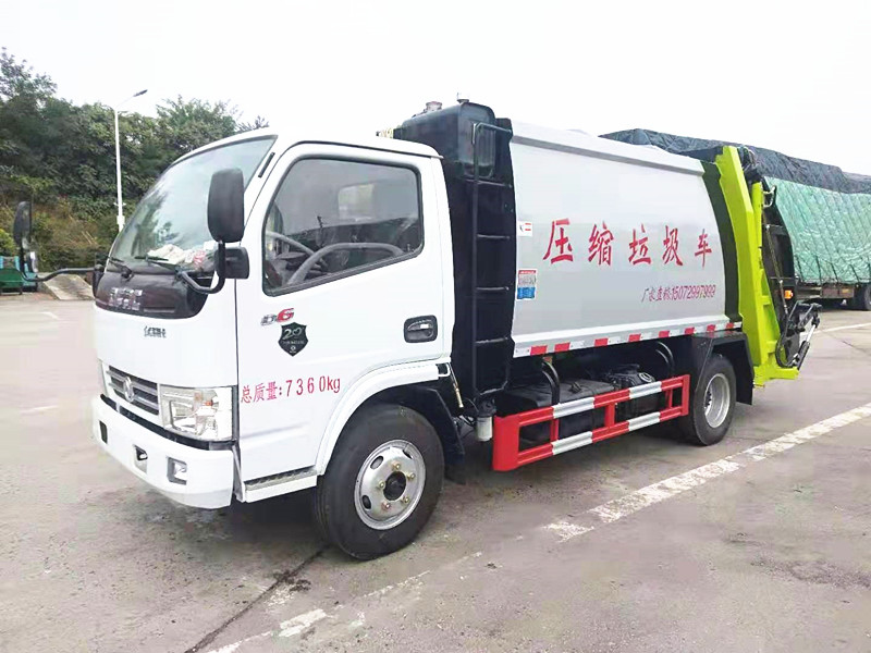 廣西南寧張總訂購(gòu)6方壓縮垃圾車熱賣